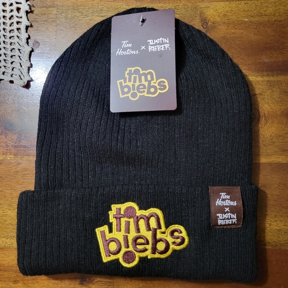 Tim Biebs toque - Justin Bieber x Tim Hortons hat - Picture 1 of 3